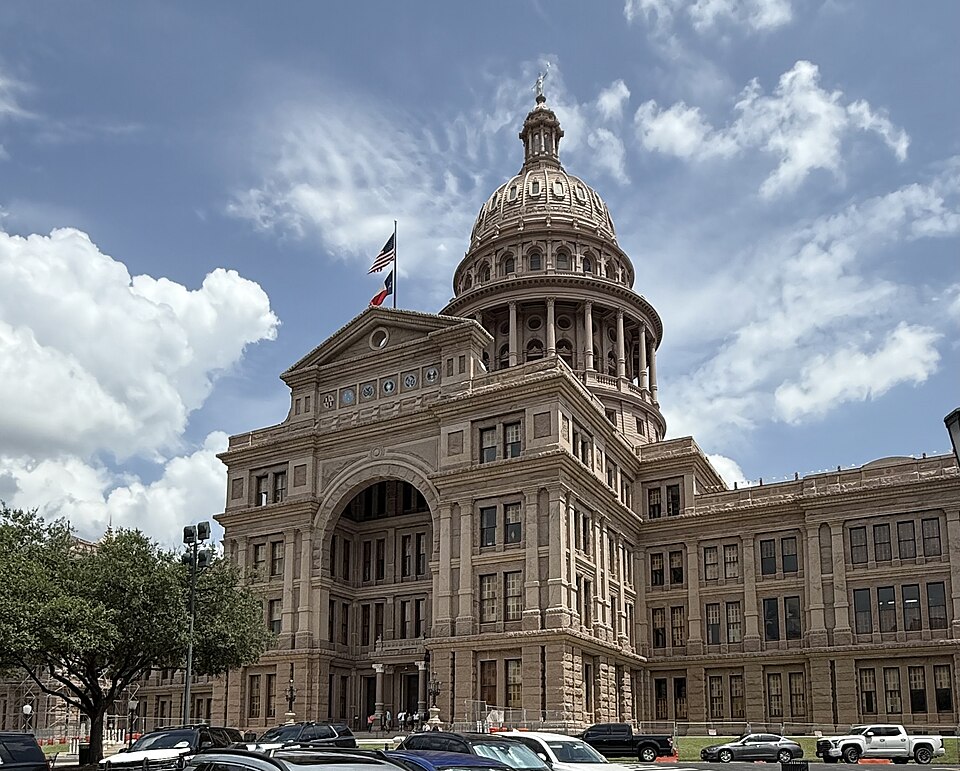 Texas State Capitol building in Austin